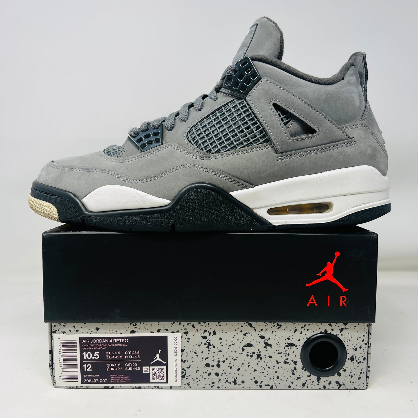 Jordan 4 Retro Cool Grey (2019)