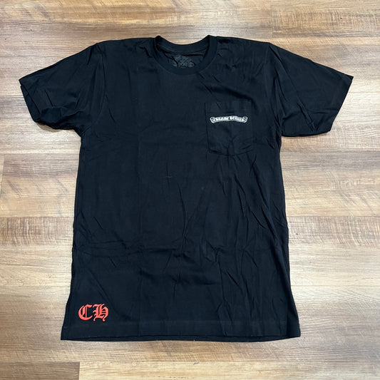 Chrome Hearts St. Barths Exclusive Horseshoe Logo Short Sleeve Tee Shirt