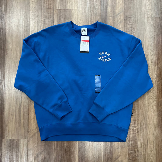 Nike SB Born X Raised Crewneck Sweatshirt Blue