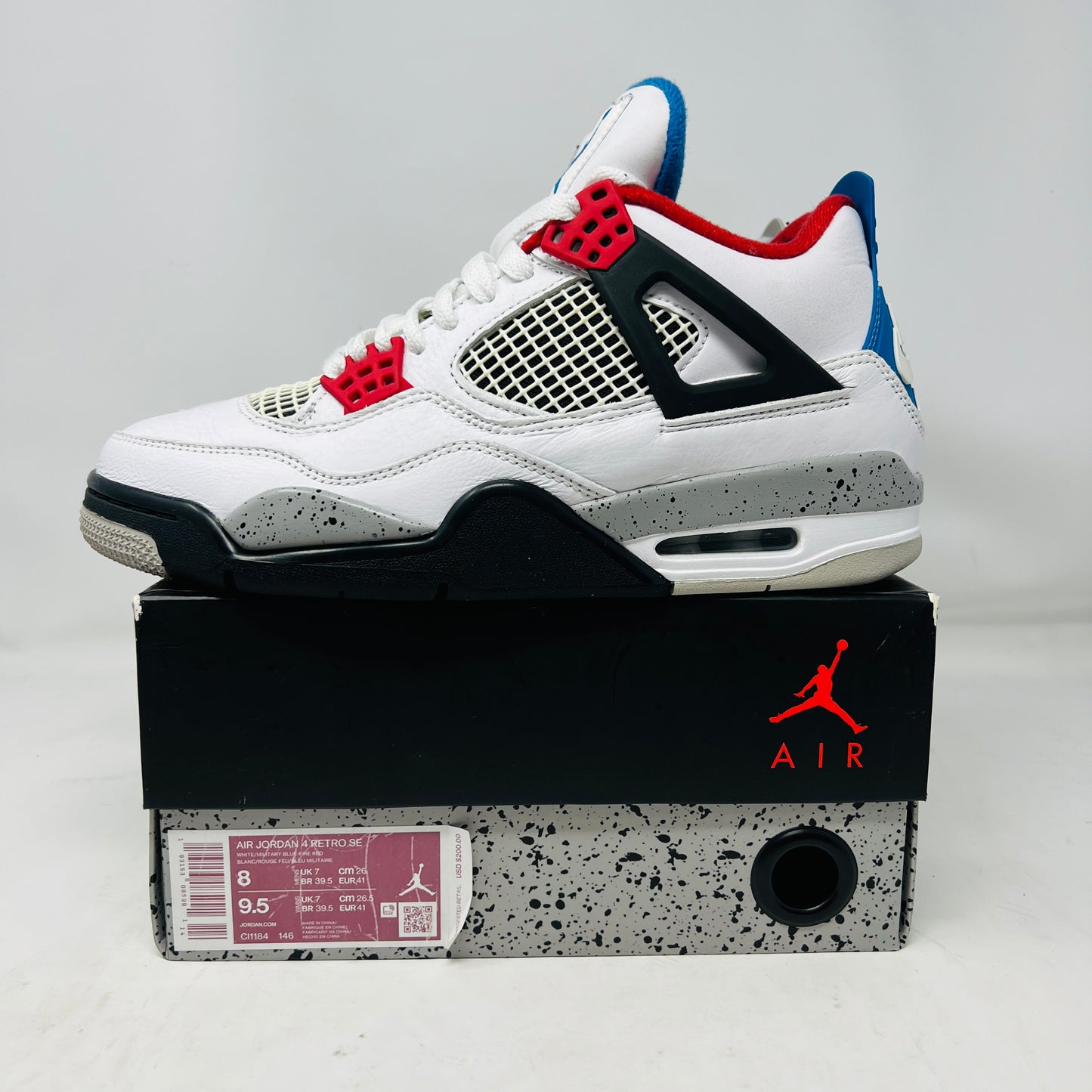 Jordan 4 Retro What The