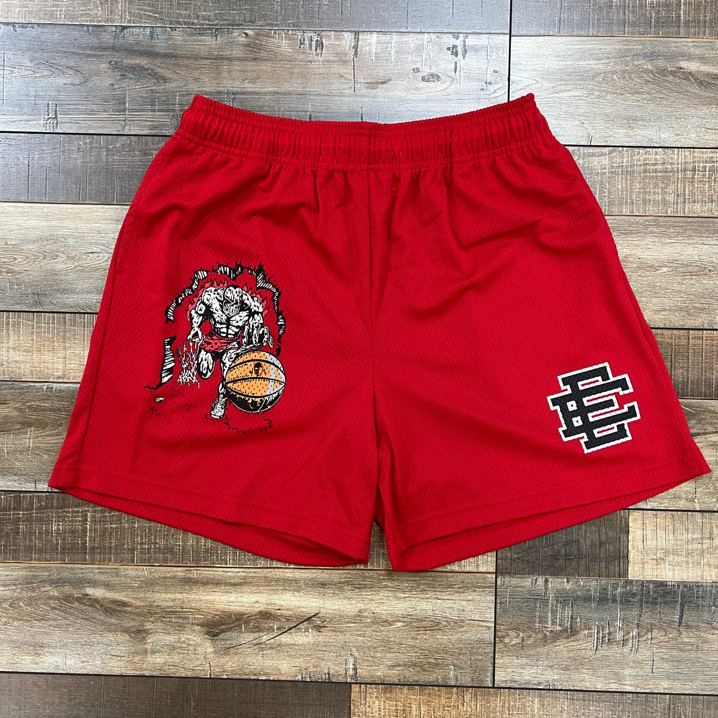 Eric Emanuel x Warren Lotas Basic/Core Short Red