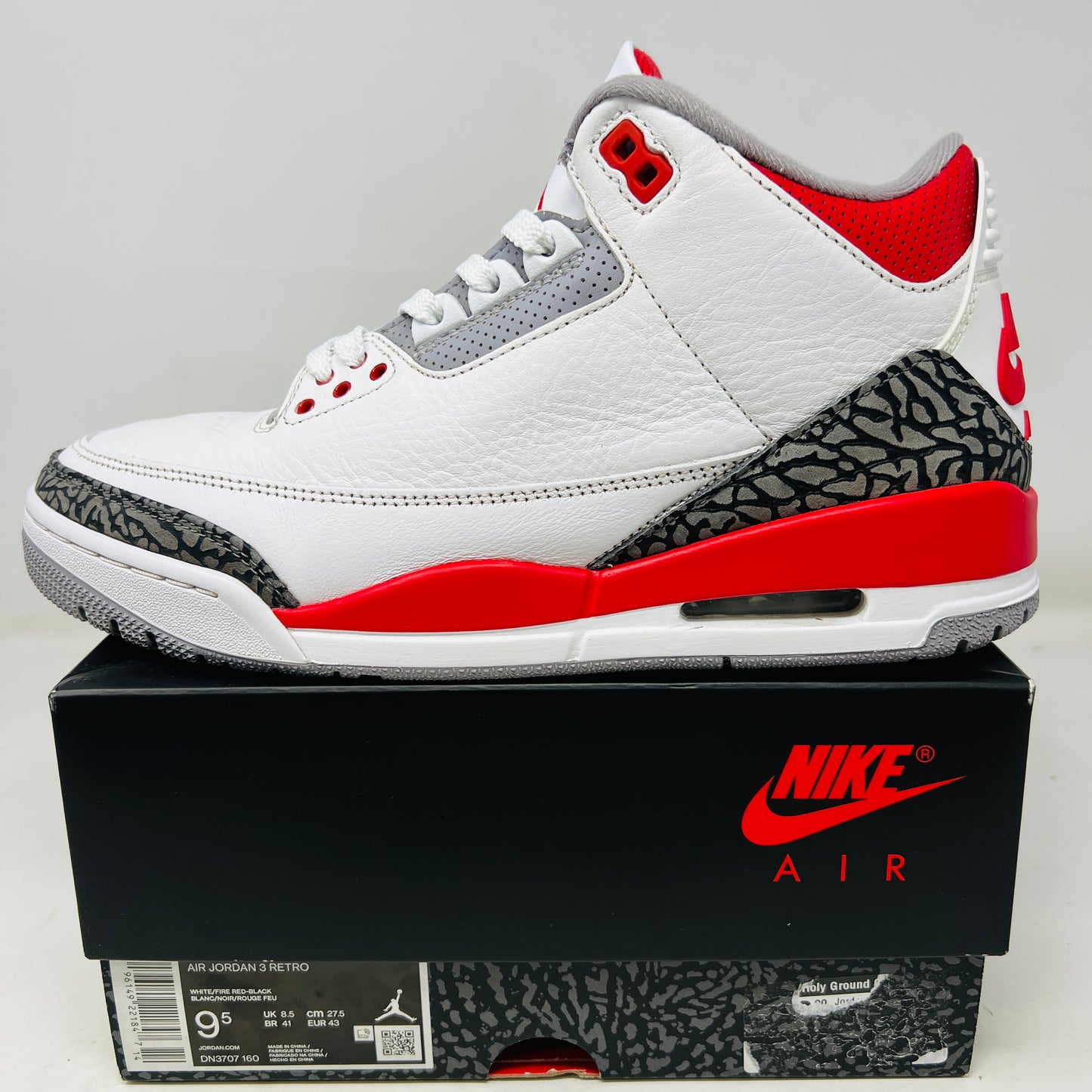 Jordan 3 Retro Fire Red