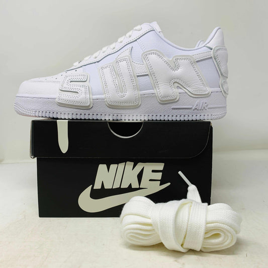 Nike Air Force 1 Low Cactus Plant Flea Market White sneakers 2024 with white laces and dustbag.