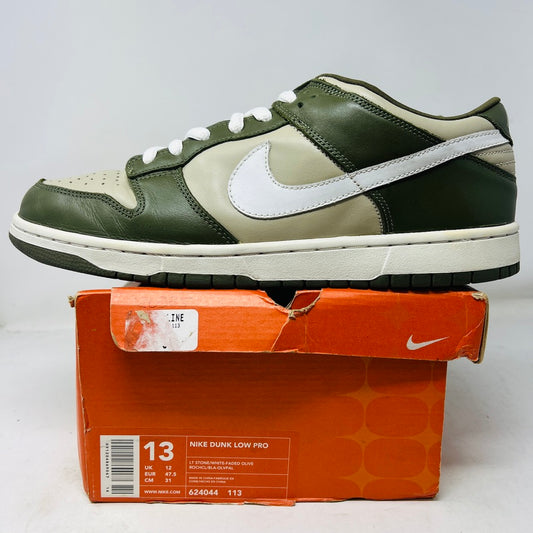 Nike Dunk Low Pro Light Stone Olive