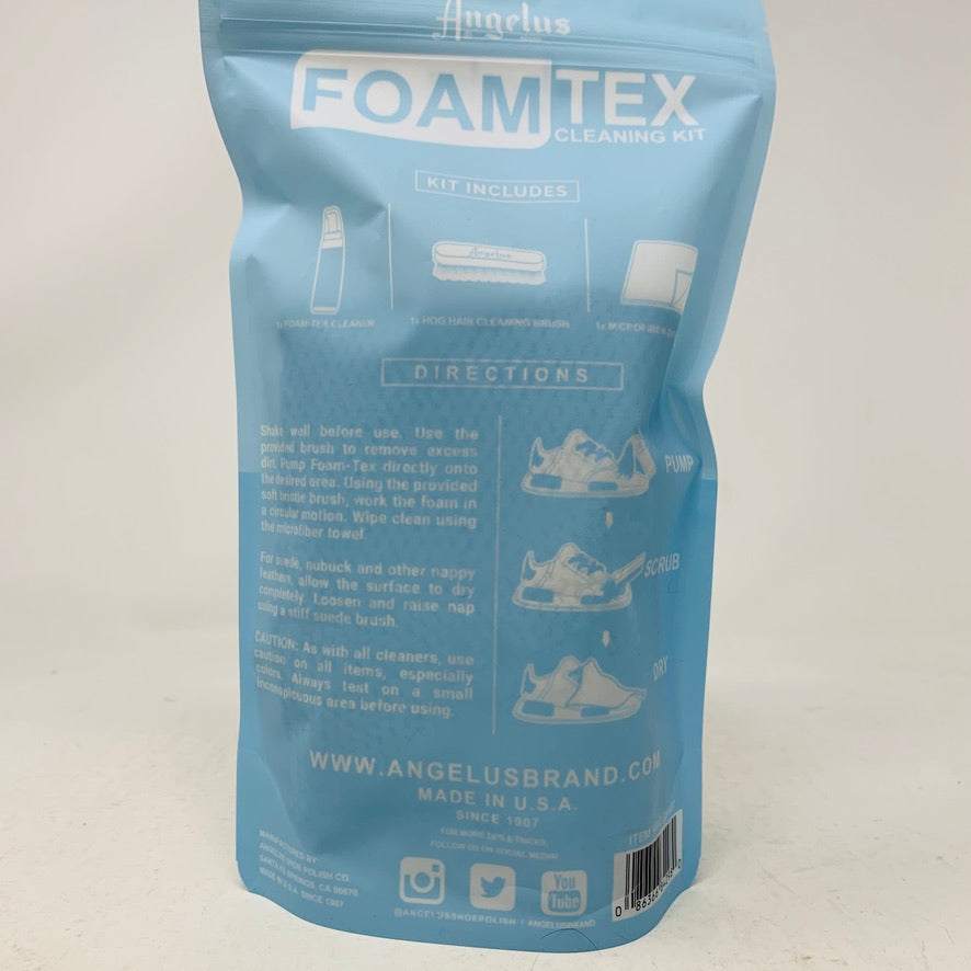 Angelus Foam-Tex Cleaning Kit - Holy Ground Sneaker Shop