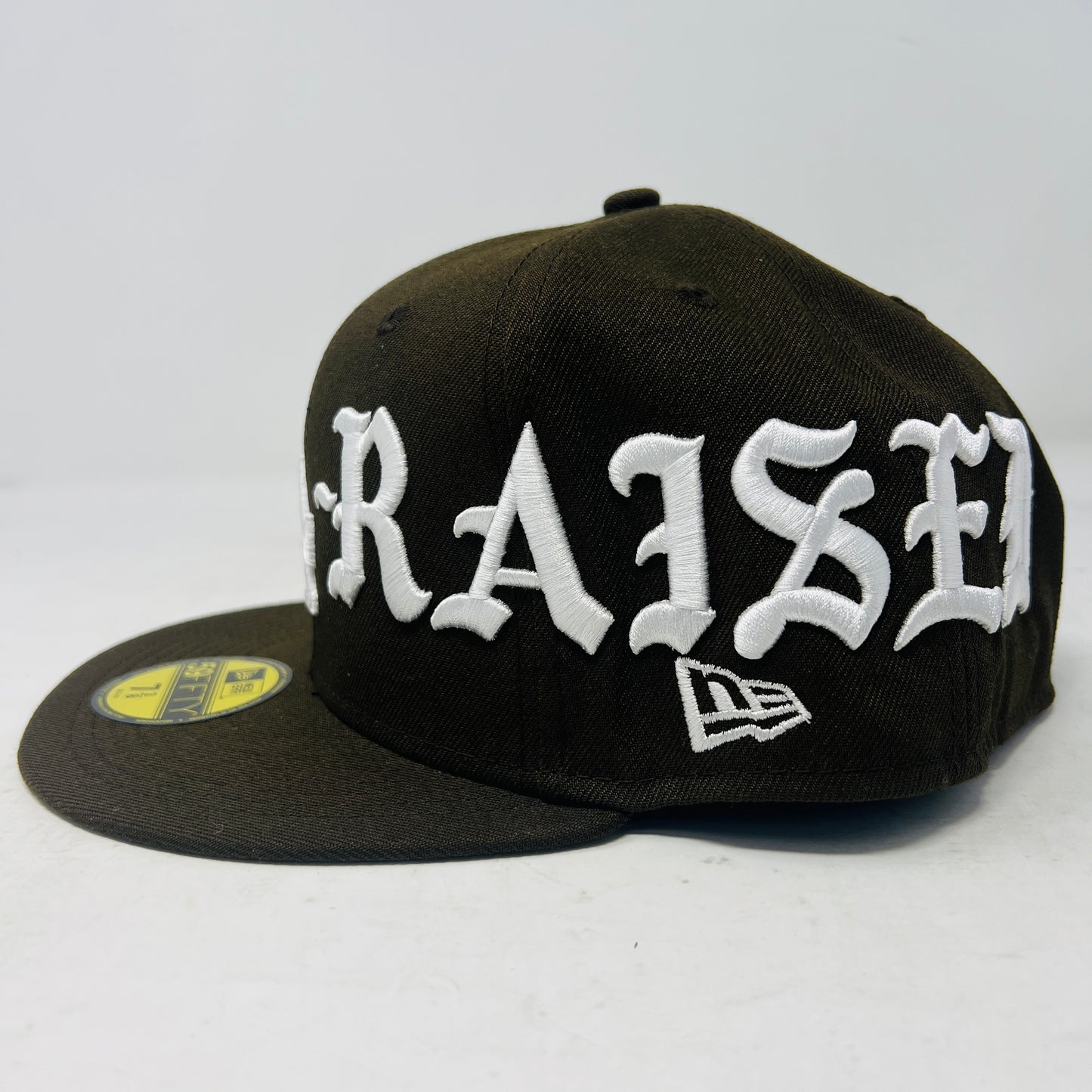 Born x Raised New Era dodgers Crown Fitted Hat Brown
