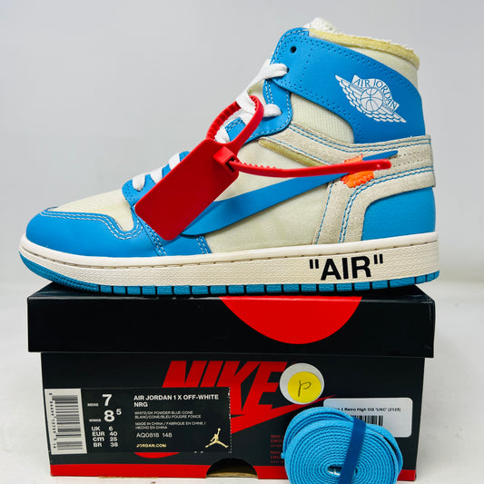 Jordan 1 Retro High Off-White University Blue