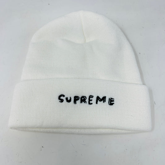 Supreme x Daniel Johnston Beanie S/S20 White
