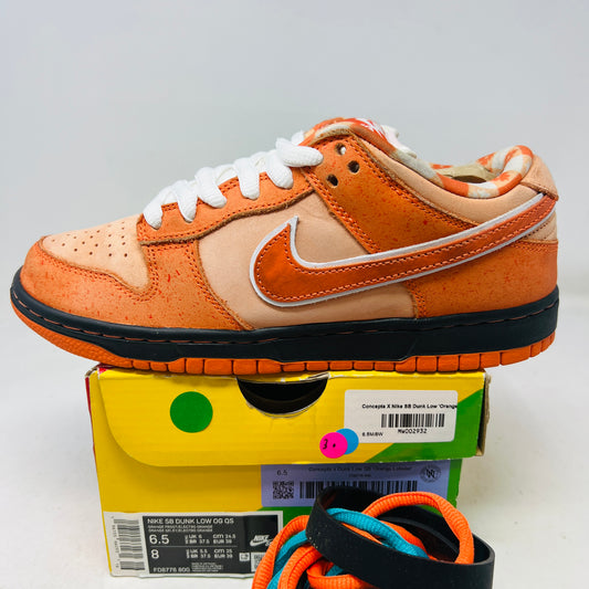 Nike SB Dunk Low Concepts Orange Lobster
