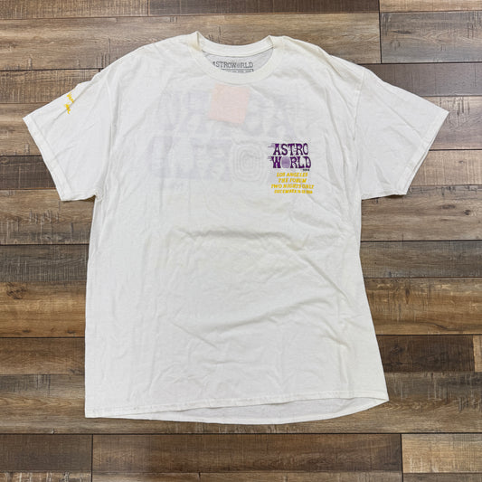 Travis Scott Astroworld LA Exclusive T-shirt White