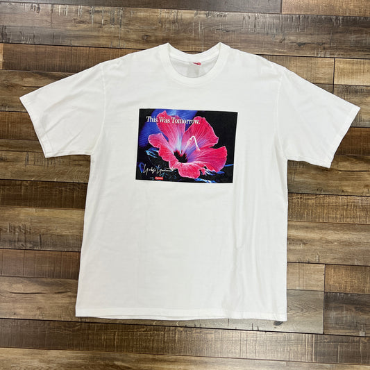 Supreme x Yohji Yamamoto This Was Tomorrow Tee White