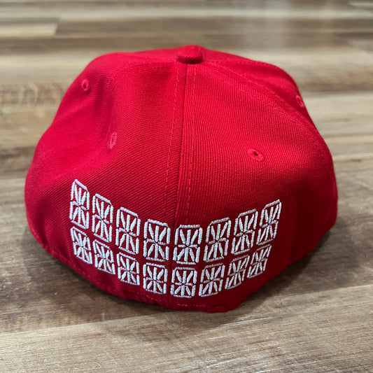 Supreme Sharpie Box Logo New Era 'Red'