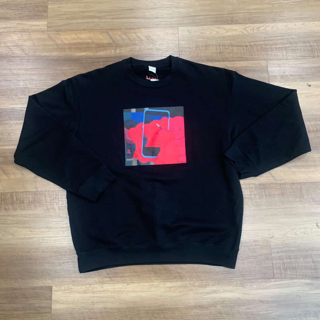 KAWS x Warhol Graphic Sweatshirt Black