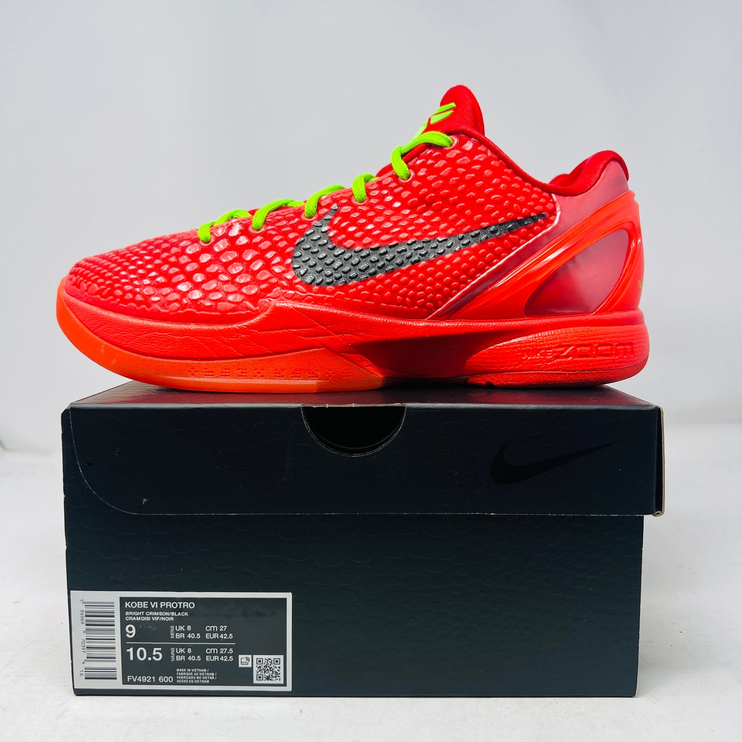 Nike Kobe 6 Protro Reverse Grinch