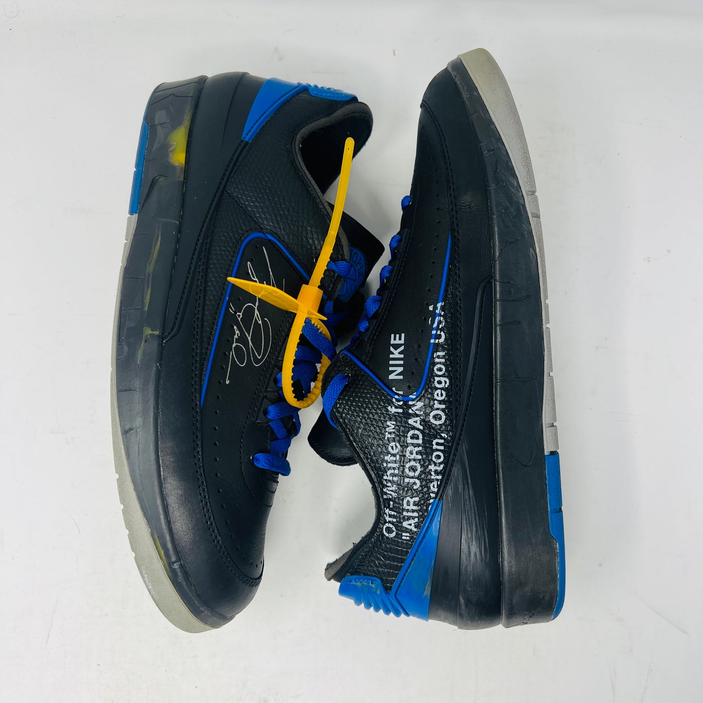 Jordan 2 Retro Low SP Off-White Black Blue