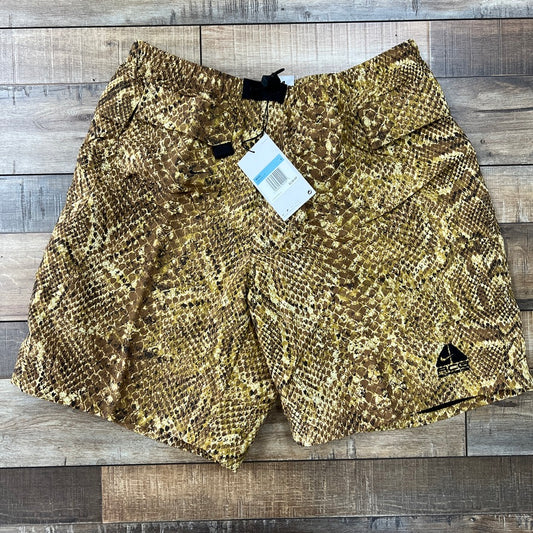 Supreme Nike ACG Nylon Trail Short Gold Snakeskin