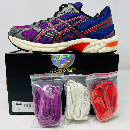 ASICS Gel-1130 Kith Marvel Villains Magneto Opened Box