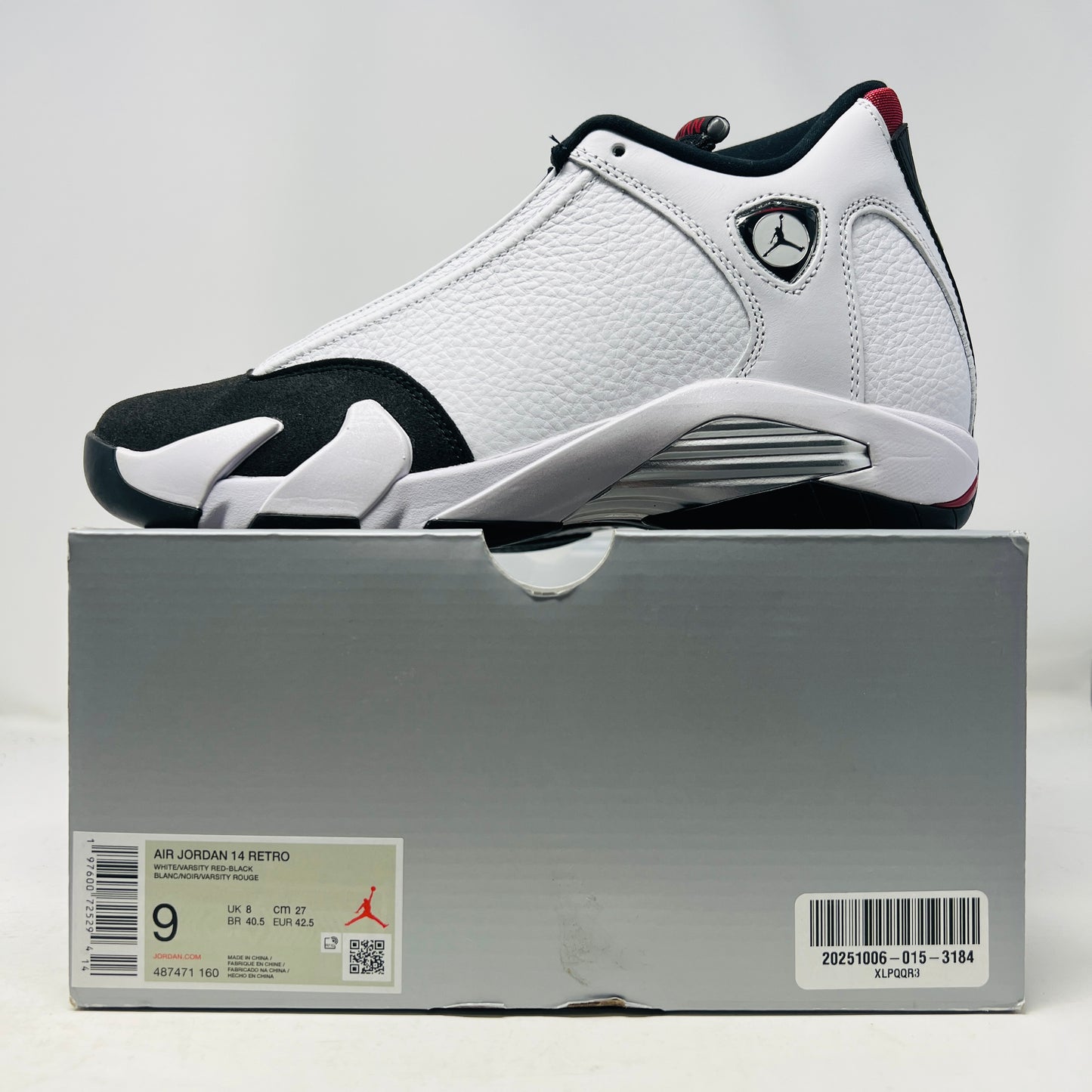 Jordan 14 Retro Black Toe (2024)