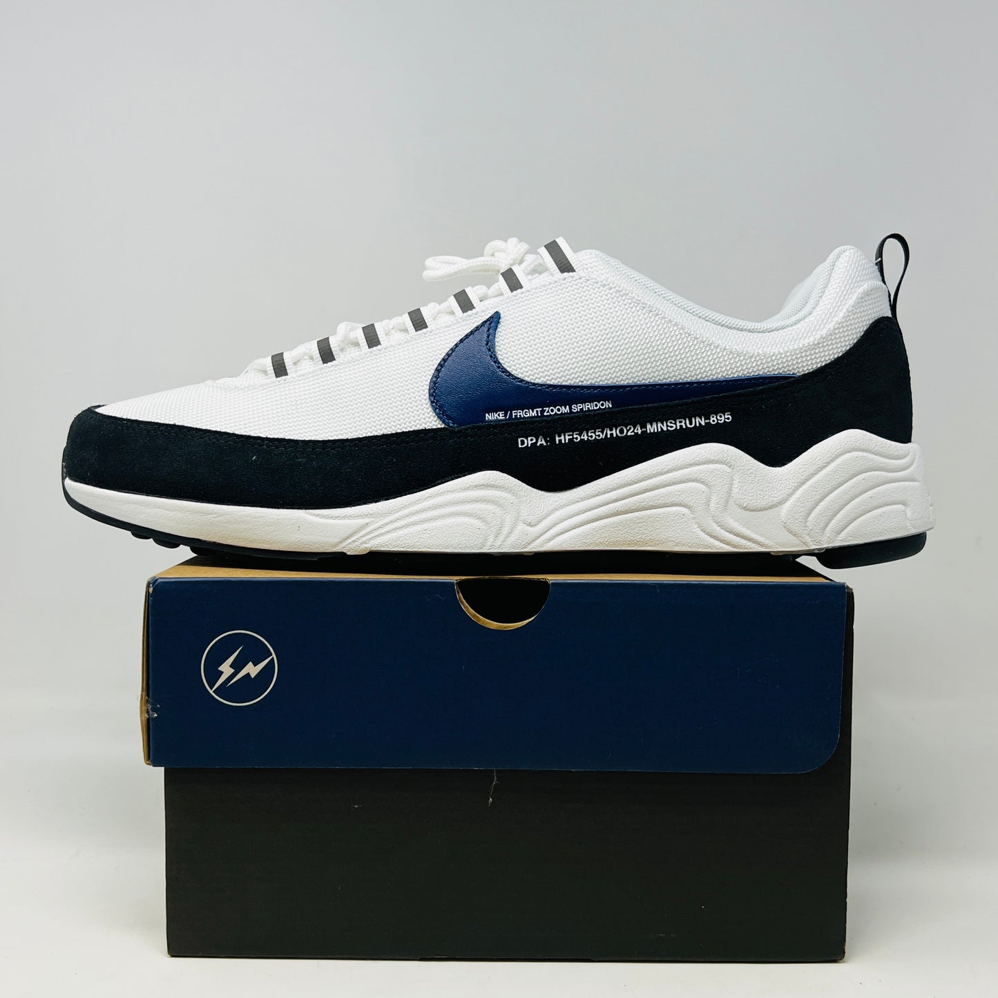 Nike Air Zoom Spiridon Fragment Design White Blue Void