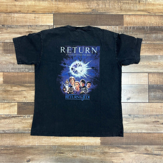 Size XL Kith Star Wars Return of The Jedi Vintage Poster Tee