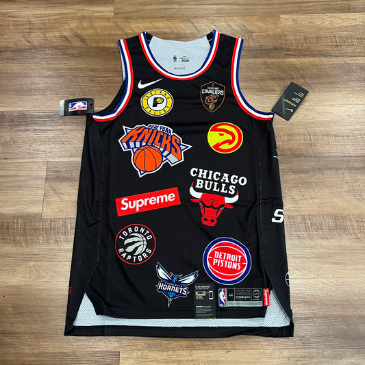 Supreme Nike/NBA Teams Authentic Jersey Black