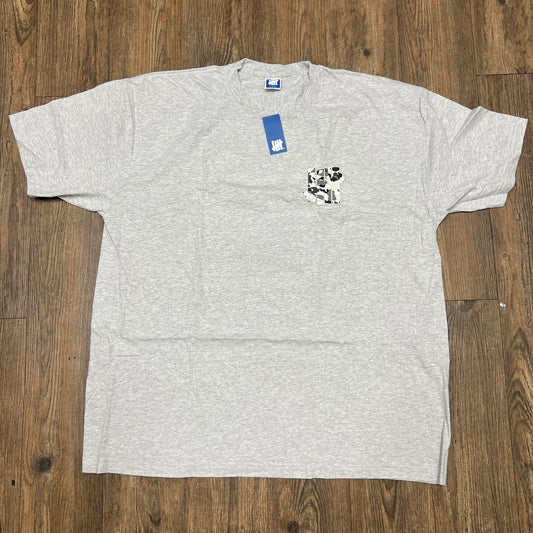 Undefeated Duck Camo Icon S/S Tee Heather Grey