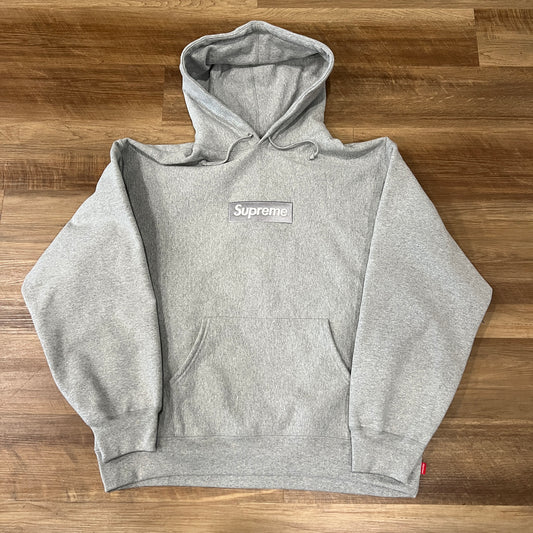 Supreme Box Logo Hooded Sweatshirt Sweatshirt (FW24) Heather Grey