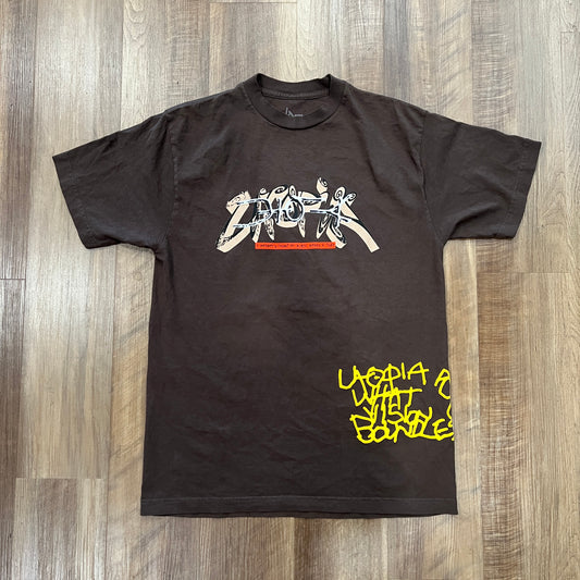 Cactus Jack by Travis Scott Utopia Tee I 'Brown'