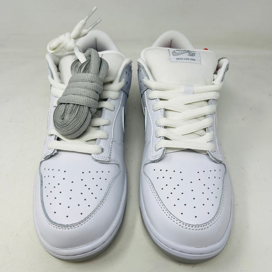 Nike SB Dunk Low Supreme 94 White Metallic Silver