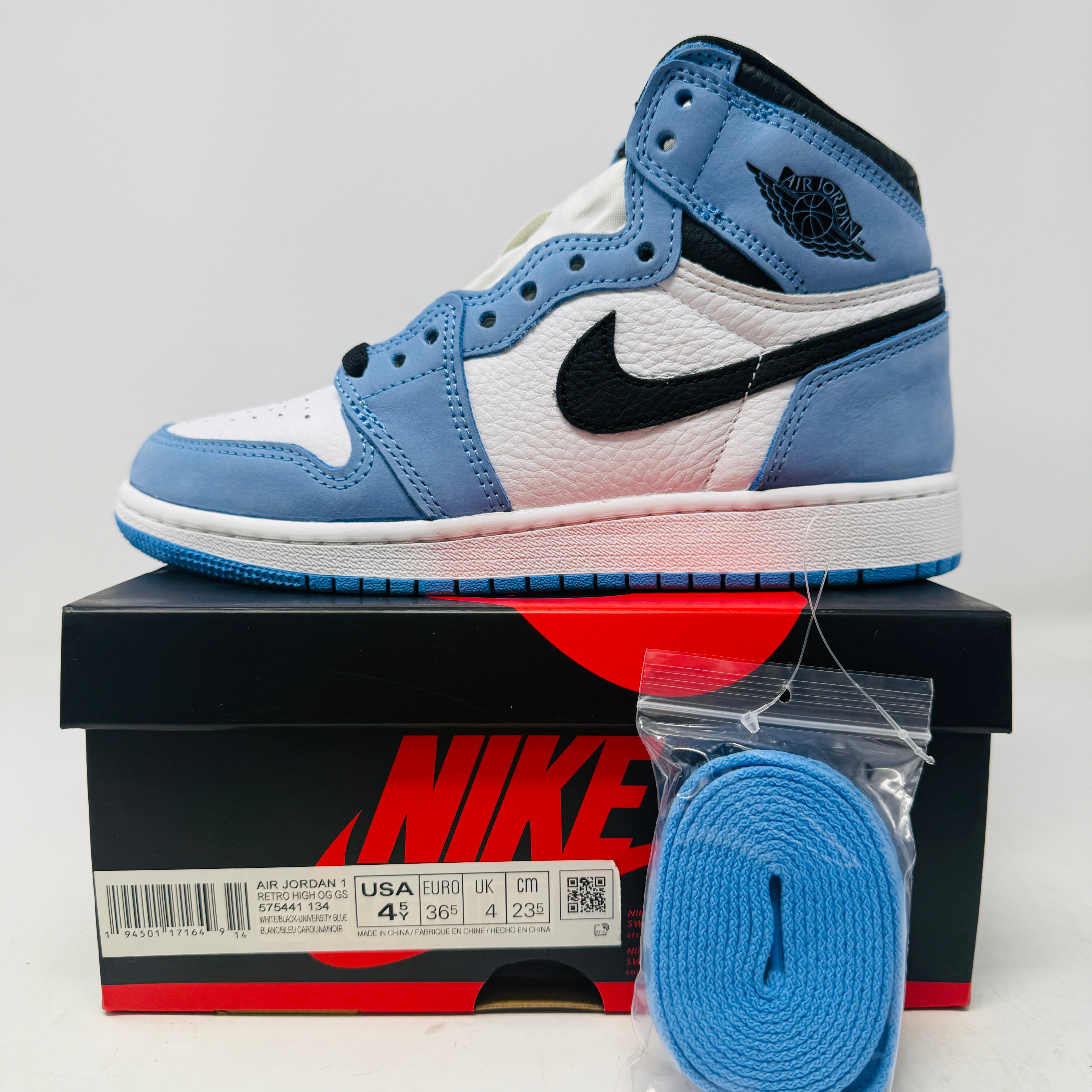 Jordan 1 Retro High OG University Blue (GS) – Holy Ground