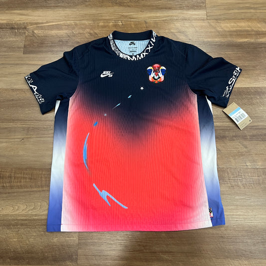 Nike SB Olympics 2024 S/S Jersey Obsidian/Bright Crimson