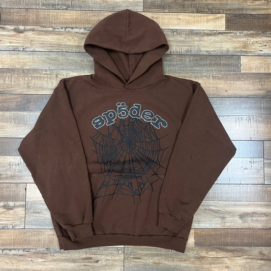 Sp5der Complexcon Exclusive OG Web Rhinestone Hoodie