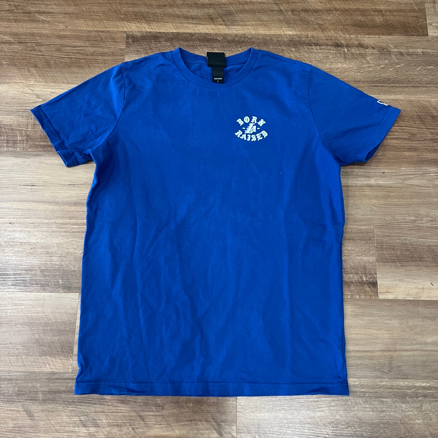 Los Angeles Lakers New Era Born x Raised T-Shirt Royal