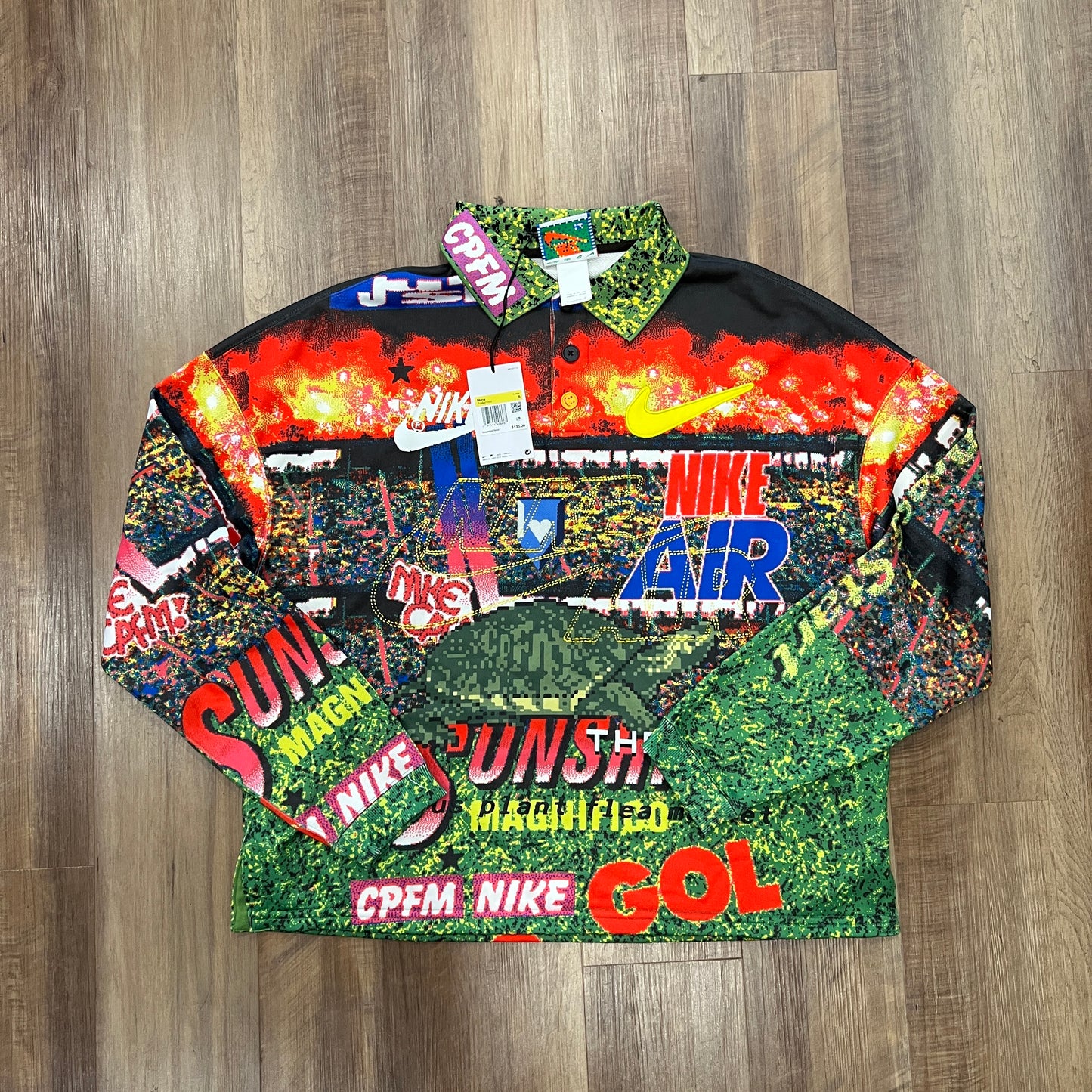 Nike x Cactus Plant Flea Market Longsleeve Polo Multicolor