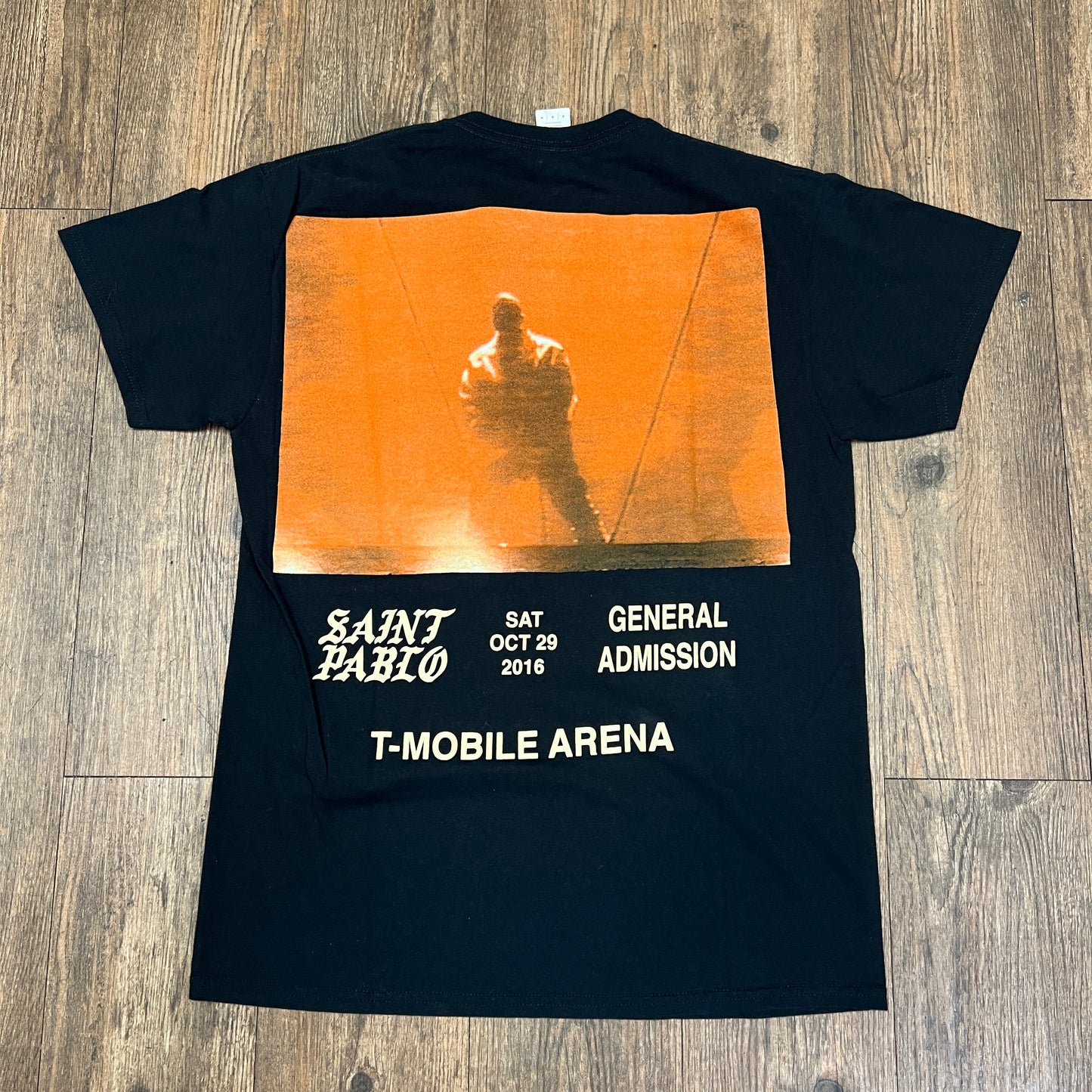 Kanye West Saint Pablo Las Vegas Tour T-shirt Black