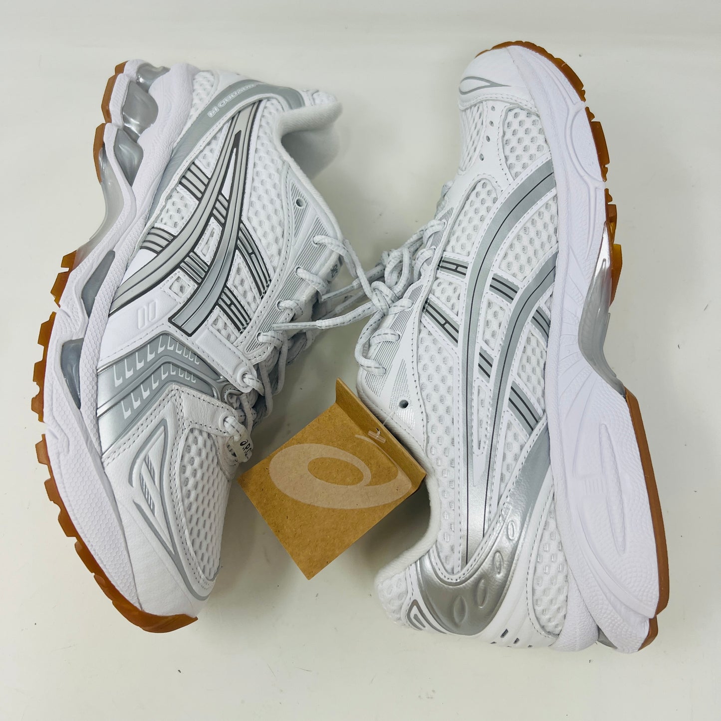 ASICS Gel-Kayano 14 A.P.C. White Pure Silver
