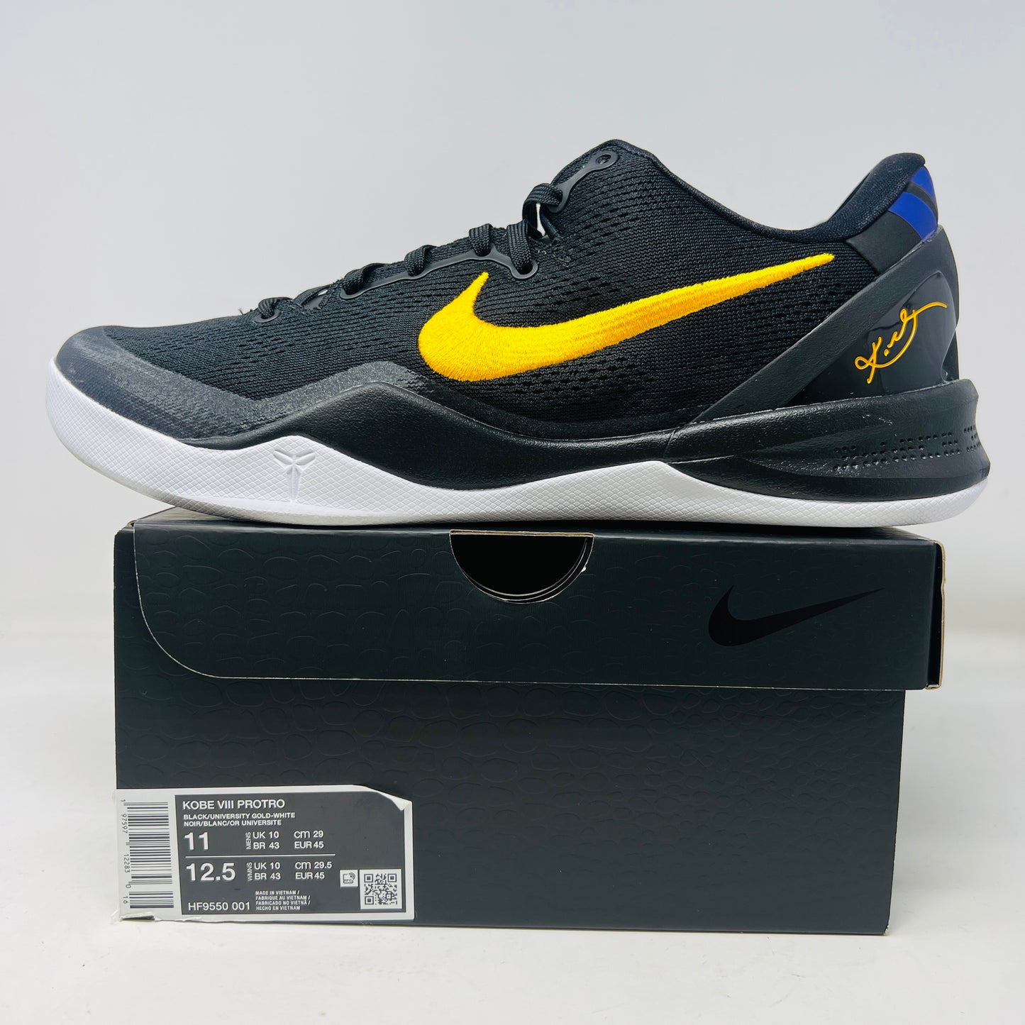 Nike Kobe 8 Protro Lakers Away