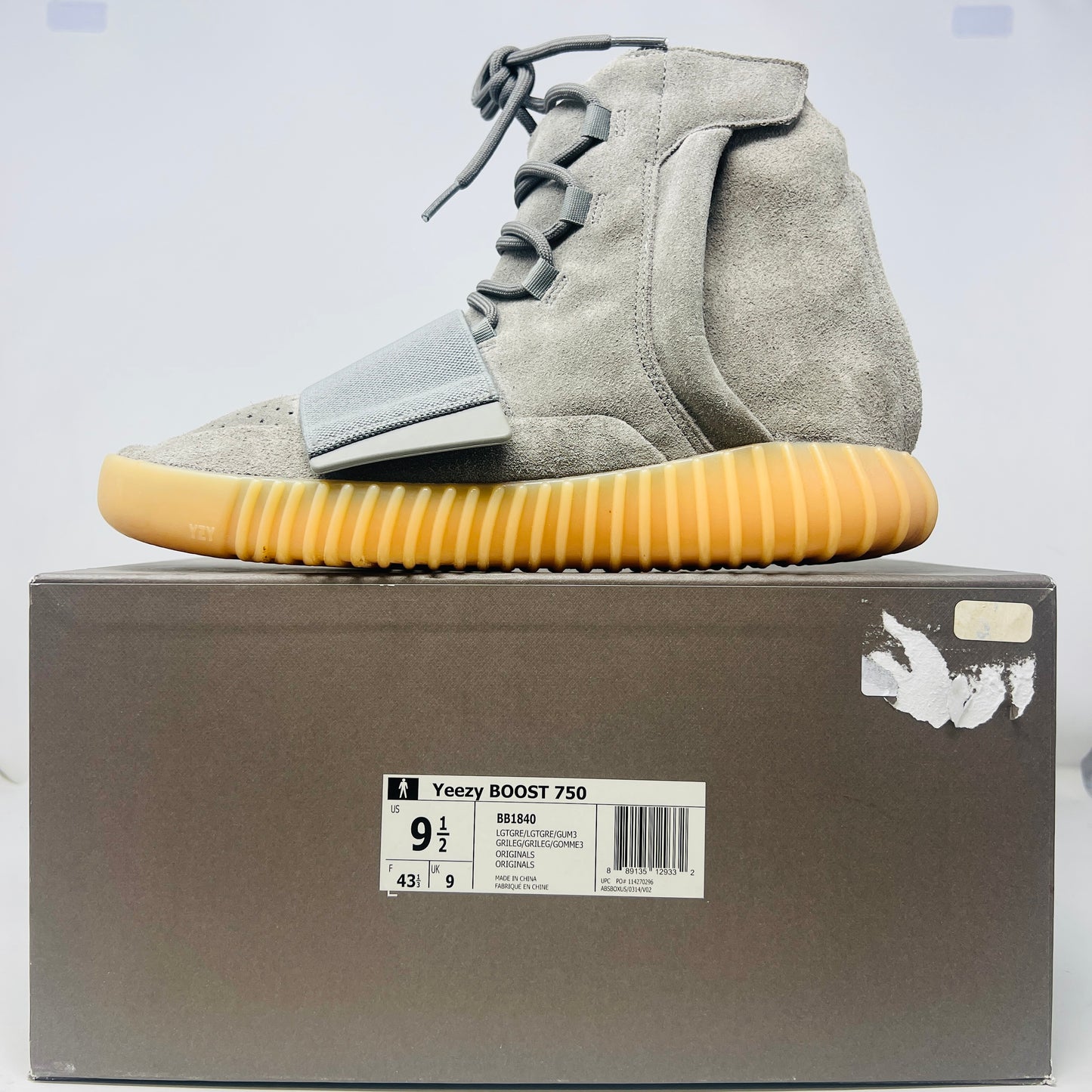 adidas Yeezy Boost 750 Light Grey Glow In the Dark