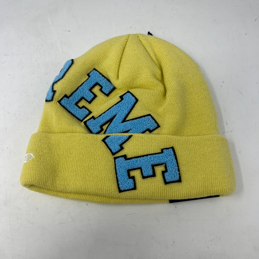 Supreme New Era Big Arc Beanie Light Yellow