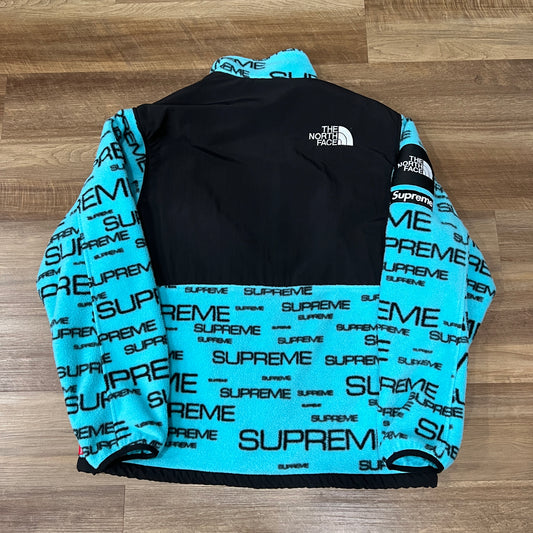 Supreme The North Face Steep Tech Fleece Jacket Teal