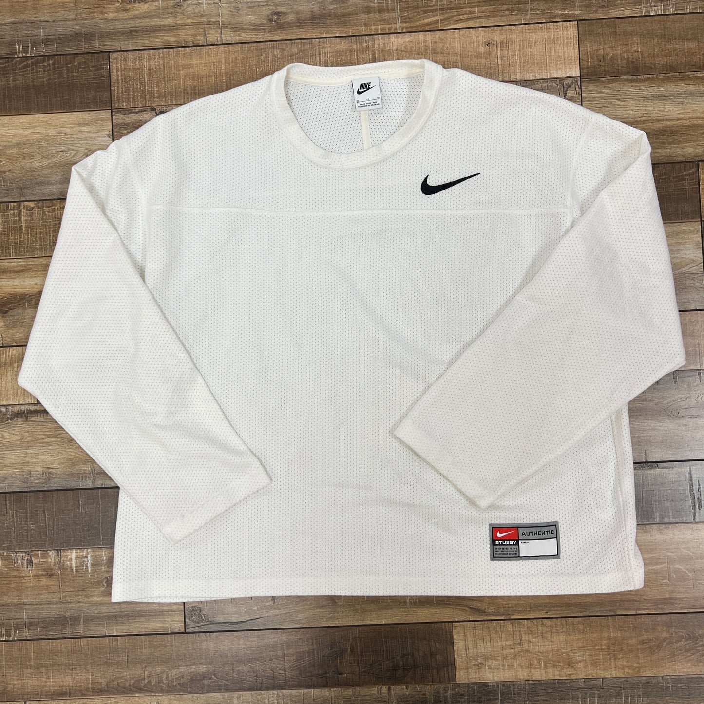 Stussy x Nike Dri-FIT Mesh Jersey Sail