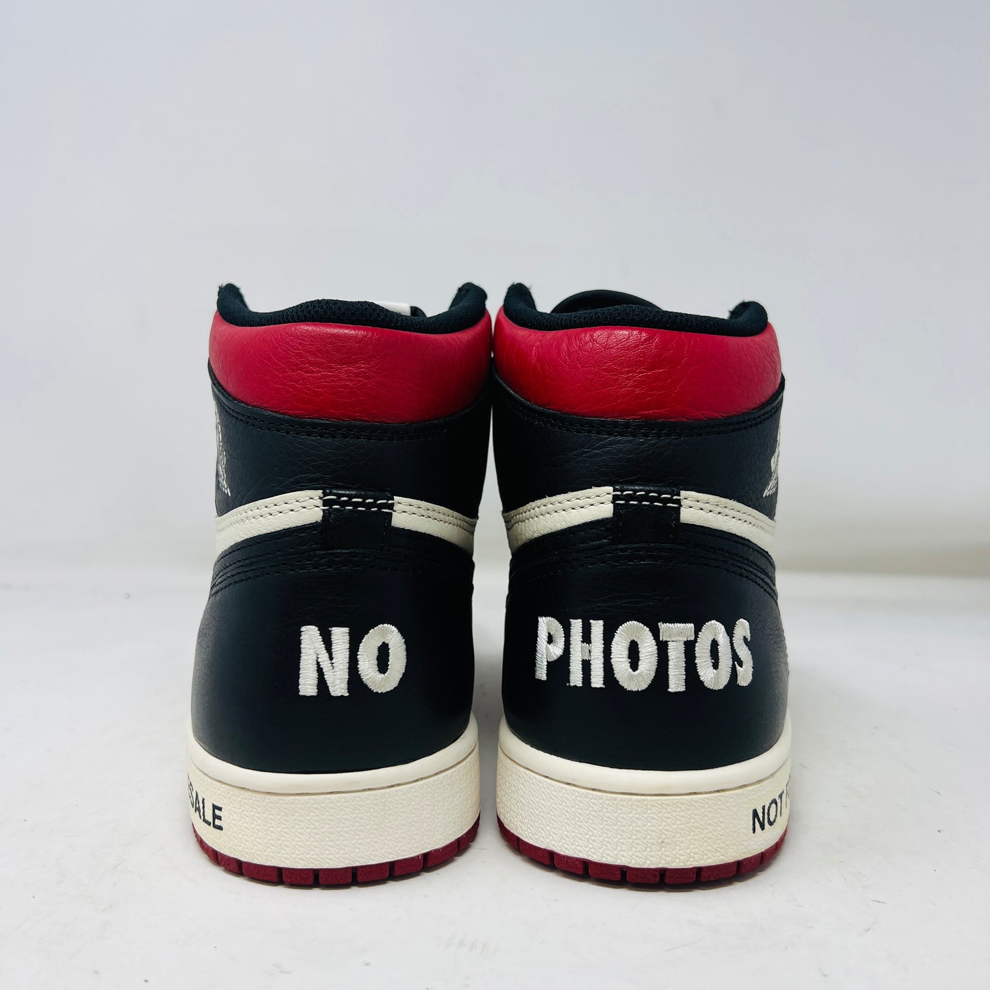 Jordan 1 Retro High Not for Resale Varsity Red