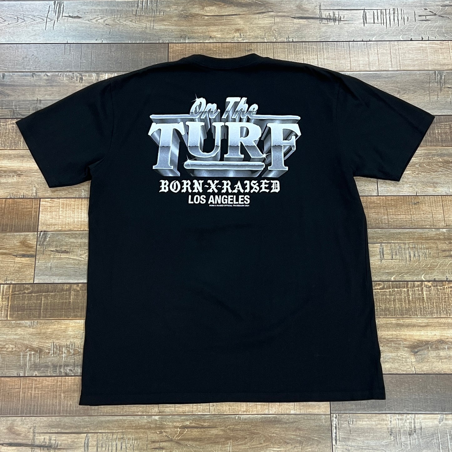 Born X Raised On The Turf Tee