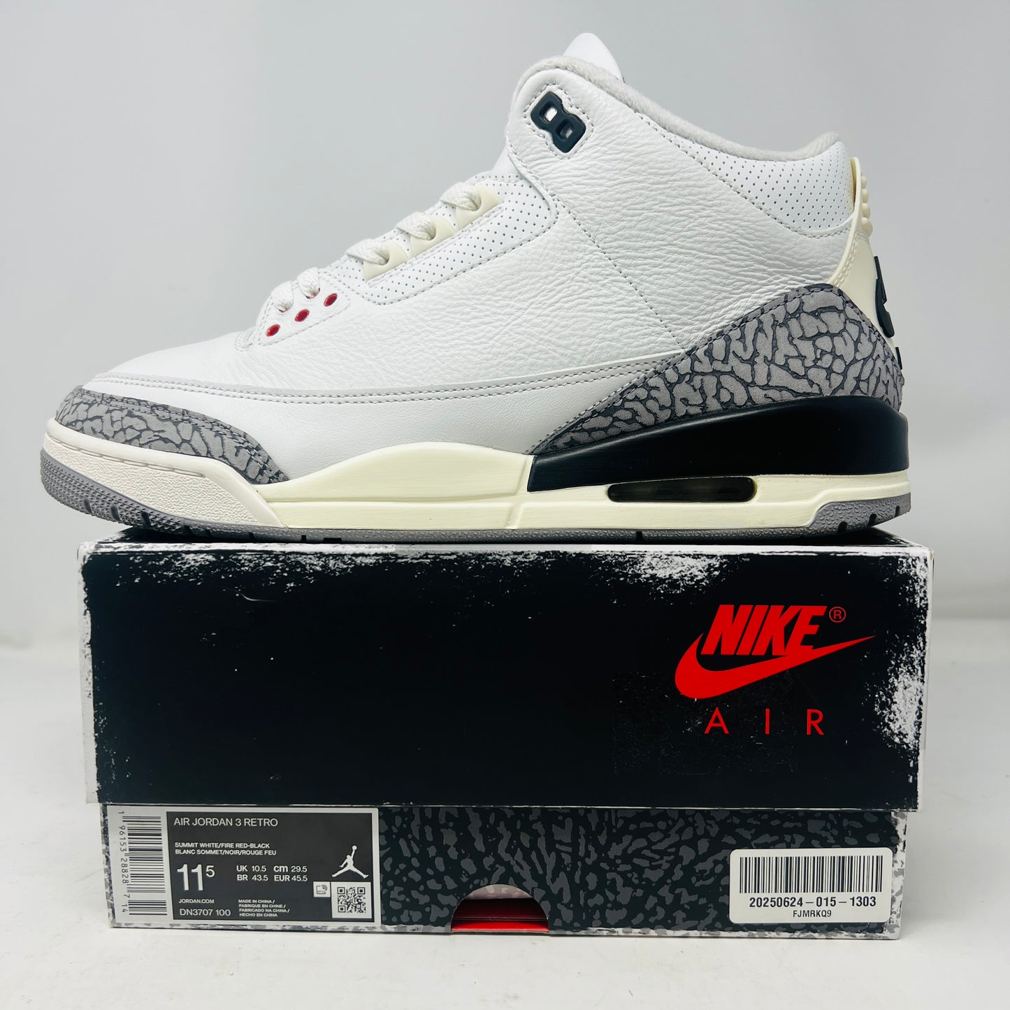 Jordan 3 Retro White Cement Reimagined