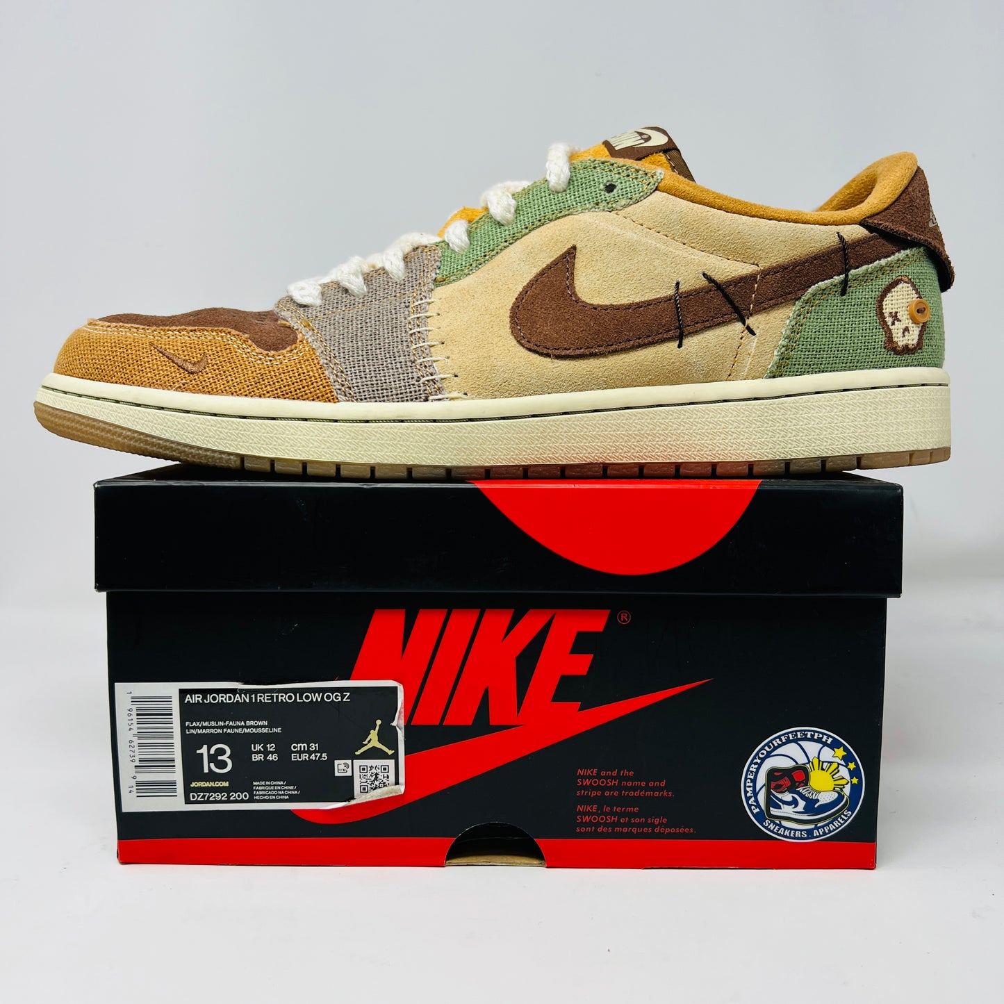 Jordan 1 Retro Low OG Zion Williamson Voodoo