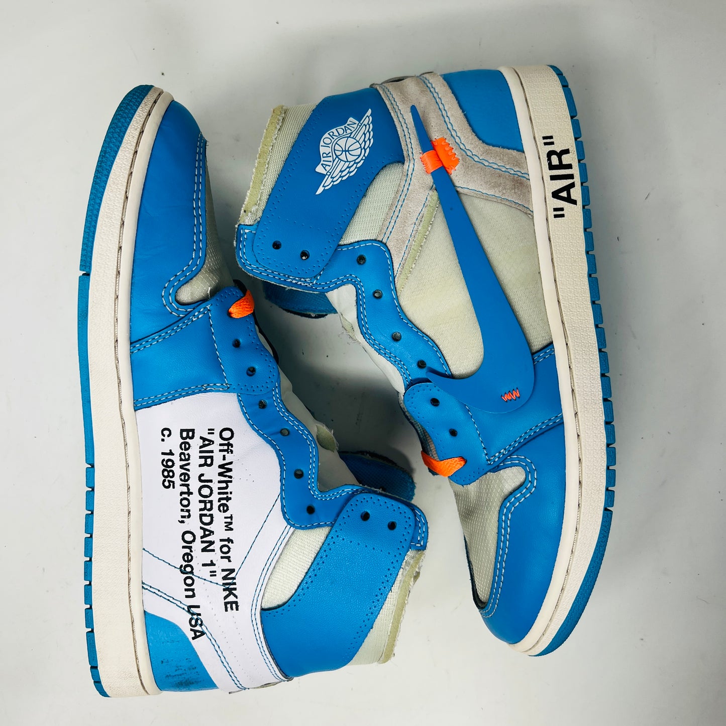 Jordan 1 Retro High Off-White University Blue