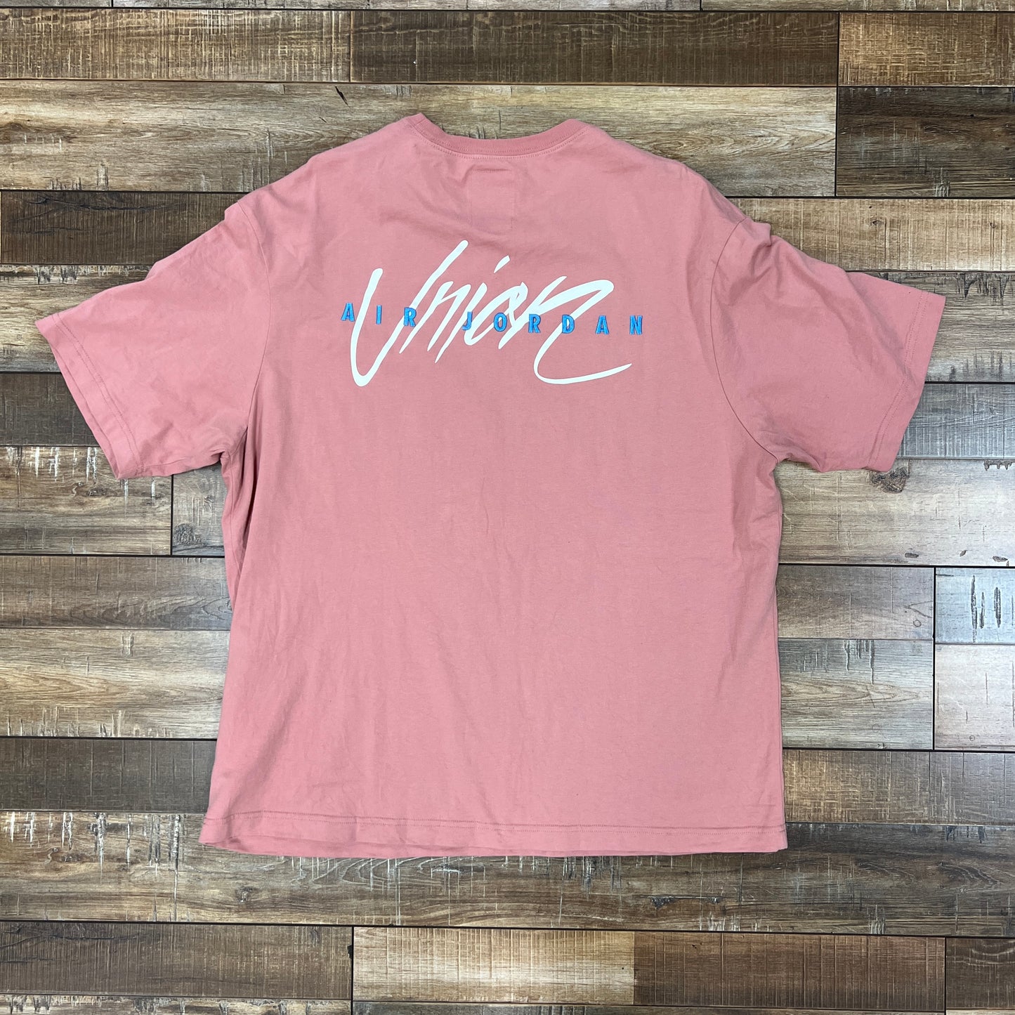 Jordan x Union Reverse Dunk T-shirt Rust Pink
