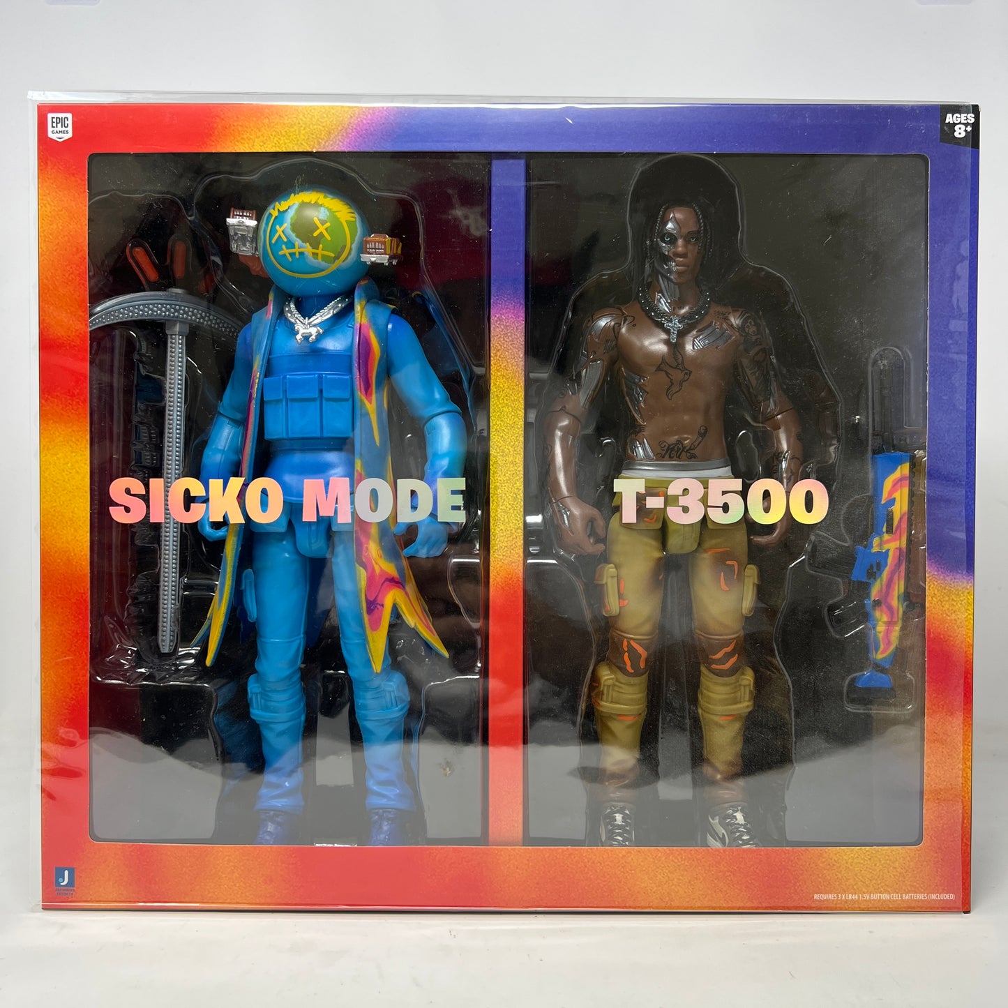 Travis Scott Cactus Jack Fortnite 12" Action Figure Duo Set