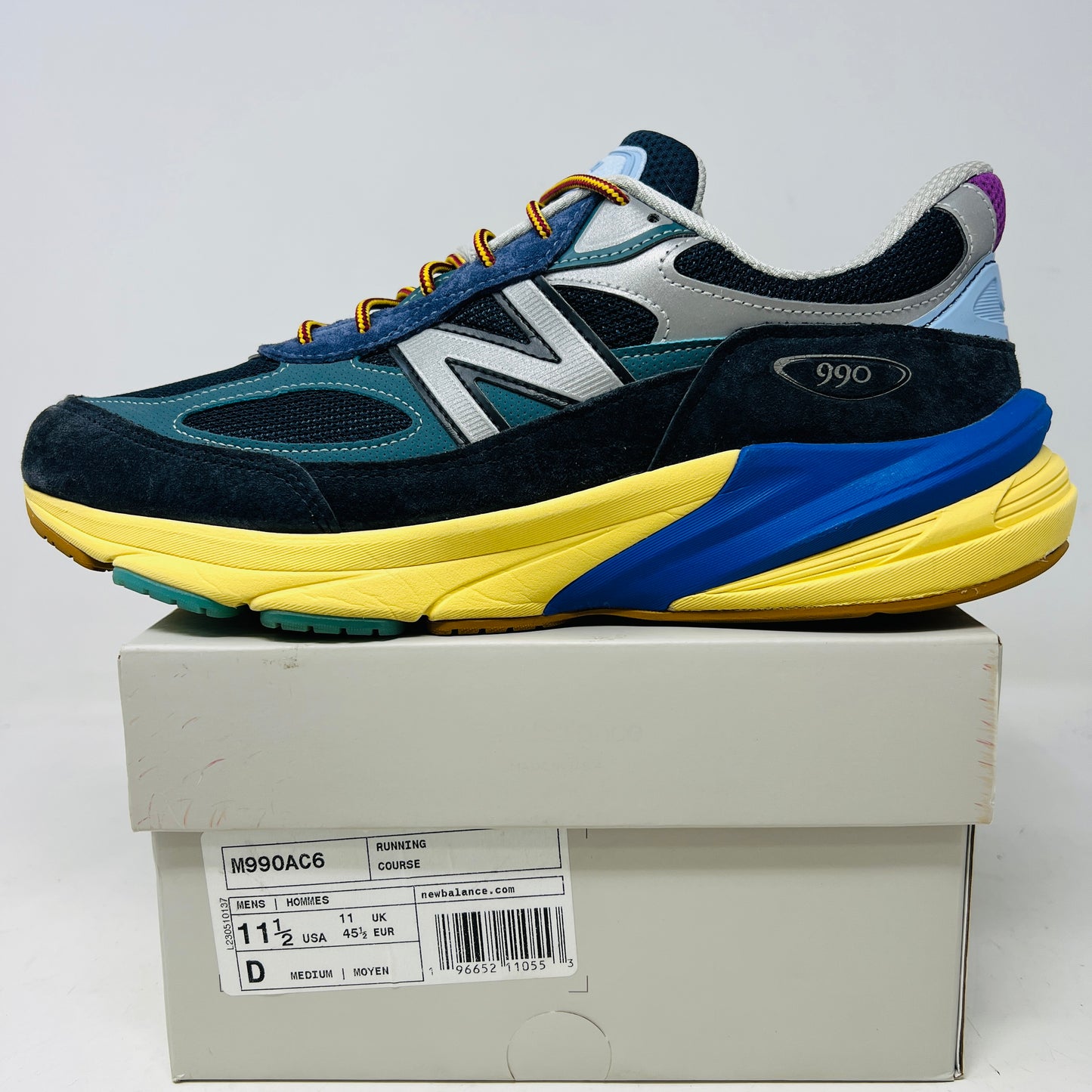 New Balance 990v6 MiUSA Action Bronson Lapis Lazuli