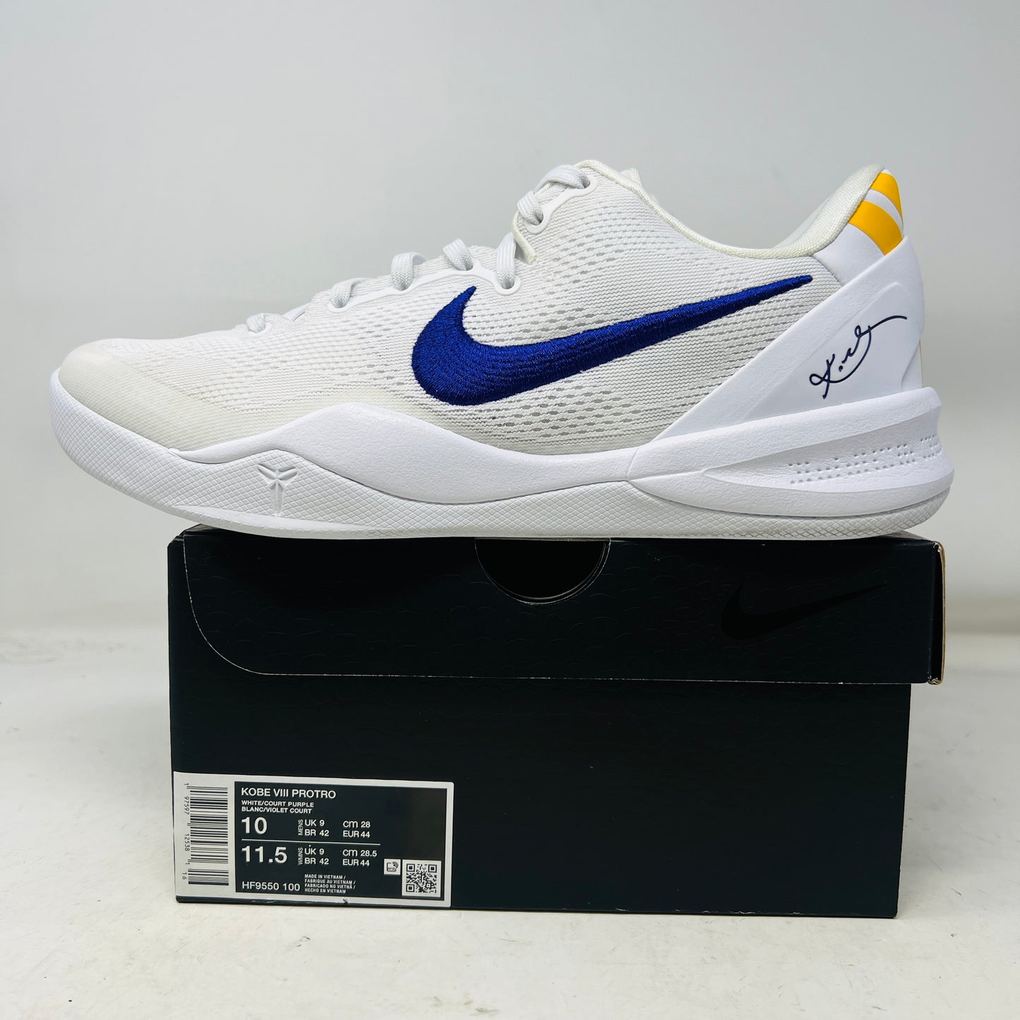 Nike Kobe 8 Protro Lakers Home